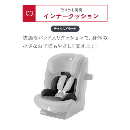 【正規品】 ブリタックス アドバンサフィックス プロ Britax Romer ADVANSAFIX PRO i-SIZE 15ヶ月 12歳 ジュニアシート チャイルドシート ブライタックス レーマー ミネラルグレー