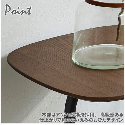 サイドテーブル 幅40cm ソファテーブル スチール脚 ラウンドテーブル 丸テーブル カフェテーブル テーブル 机 リビングテーブル 北欧 モダン