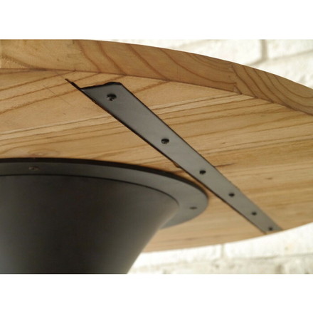 MOSH モッシュ カフェテーブル ブラック テーブル 丸形 リビングテーブル 新生活