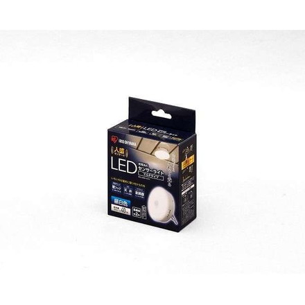 乾電池式LEDセンサーライト マルチタイプ 昼白色 BSL40MN-WV2 アイリスオーヤマ