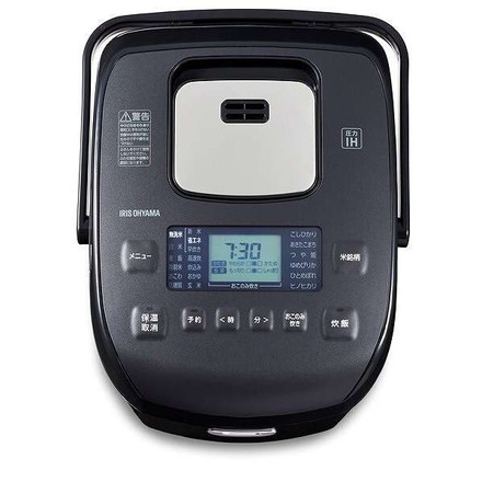 米屋の旨み 銘柄炊き 圧力IHジャー炊飯器 5.5合 RC-PDA50-B ブラックアイリスオーヤマ