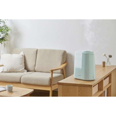 スチーム式加湿器 260ml AHM-H26B-G フォググリーンアイリスオーヤマ