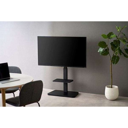 スタンドテレビ台 UTS-640R ブラックアイリスオーヤマ