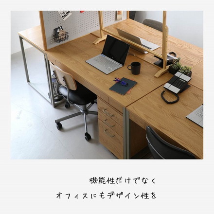 チェスト 幅34 奥行45 高さ61 デスクワゴン シンプルデスク ミニマルデザインデスク 在宅ワークデスク 学習机