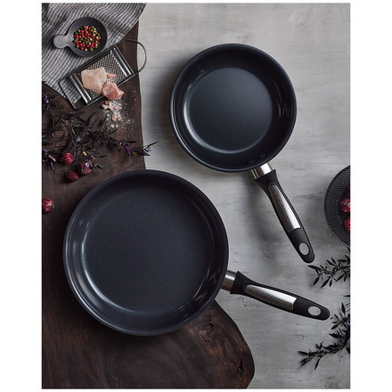 ビタクラフト ソフィアセラミック フライパン 22cm PFASフリー ガス火 IH対応 ブラック フッ素不使用 セラミックコーティング Vita Craft