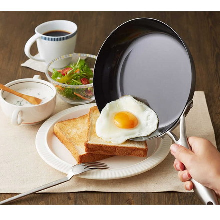 ビタクラフト 日本製 スーパー鉄 ウォックパン 26cm 深型 フライパン ガス火 IH対応 炒め鍋 中華鍋 鉄フライパン 錆びにくい