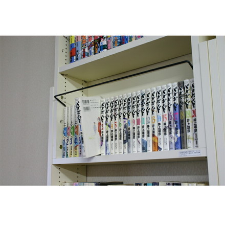 天井突っ張り本棚 上部BOX用ブックガード