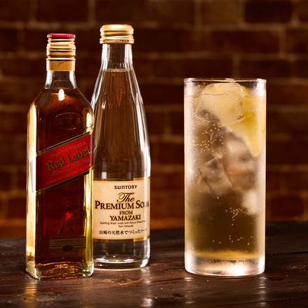 ウィスキー4種飲み比べ&ソーダセット