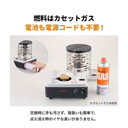 Iwatani イワタニ カセットフー こんろ&ストーブ イザまる カセットコンロ ガスストーブ CB-IZ-1 岩谷産業