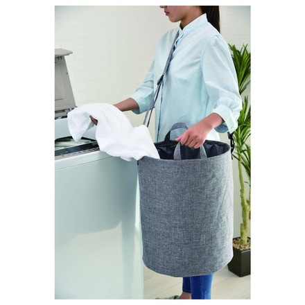 MLBR-01 たくさん入る肩かけできる マルチランドリーバッグ 丸型