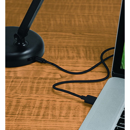 DLT-02 タッチセンサー式調光 LEDデスクライト ブラック