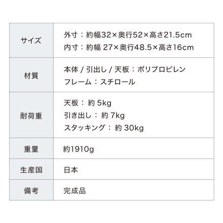 ライクイット クローゼット システム M CS-D2 オールグレー