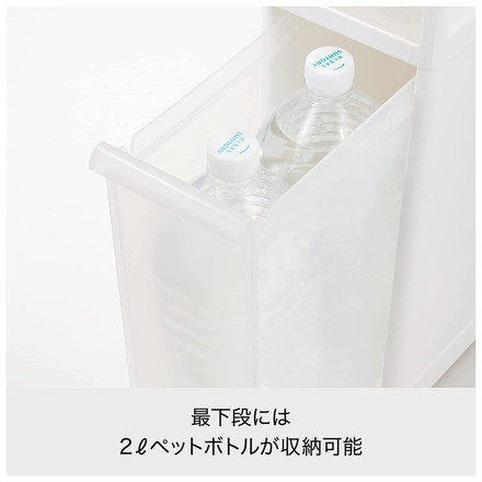 ライクイット ( like-it ) キッチン収納 耐熱木天板 ストッカー スリム