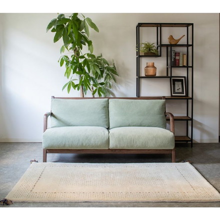 ラグ 130×190cm ウール コットン 天然素材