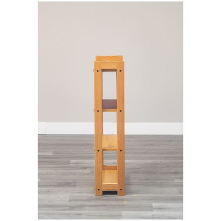 55シェルフ リノ バーガンディ ラック 書棚 ブックシェルフ 本棚 オープンラック 教科書 収納棚 勉強机 スリム