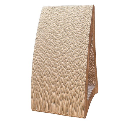 ペッツルート 猫用 大型 爪とぎ 三角 にゃんこの爪とぎベッド 日本製 国産 爪砥ぎ ツメトギ ベッド ペットベッド