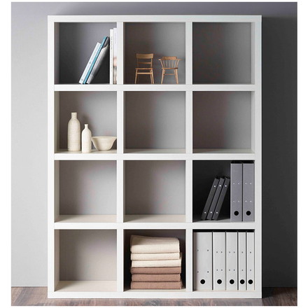 フナモコ フリーダム 縦横 両面 シェルフ ホワイトウッド 木目 ホワイト 書棚 飾り棚 書庫 間仕切り ギャラリー