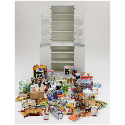 フナモコ キッチンストッカー SSS-607 ホワイトウッド ホワイト 木目 収納庫 キッチンストッカー キッチン収納