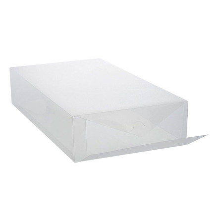 ブーツボックス シューズケース 2個セット ベストコ ゼーエン ブーツ ロングブーツ 靴 収納 サイドオープン レディース メンズ クリア 透明 折り畳み 組み立て 整理 整頓 コンパクト 蓋付き