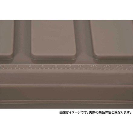 ベストコ コンテナボックス 収納 XL ロー 50L カーキ MA-4109 Boite