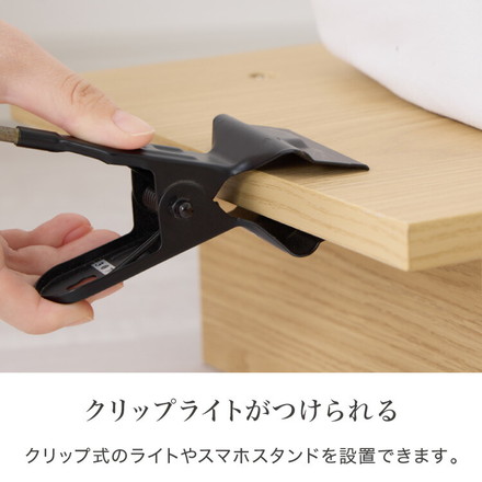 【セット販売】ステージベッド セミシングル ボンネルコイルマットレス ベッドフレーム オーク×ホワイト