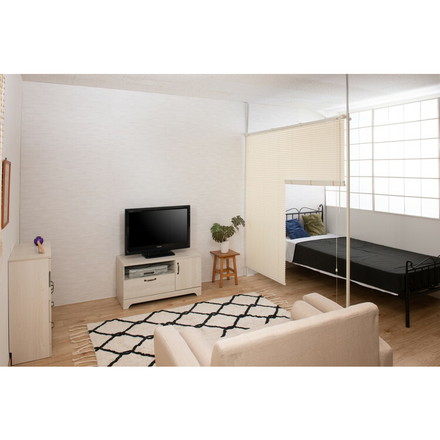 ブラインド パーテーション ダブルタイプ ホワイト ダブル オフィス つっぱり 間仕切り 仕切り