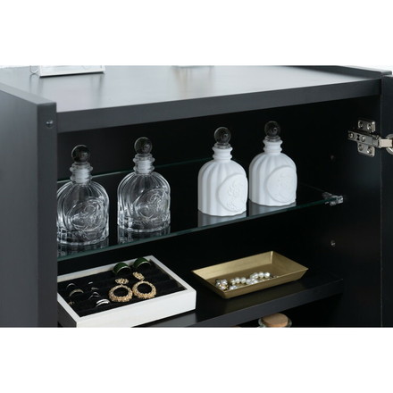 SHADOW ガラスキャビネット用 ガラス棚 単品 強化ガラス 日本製