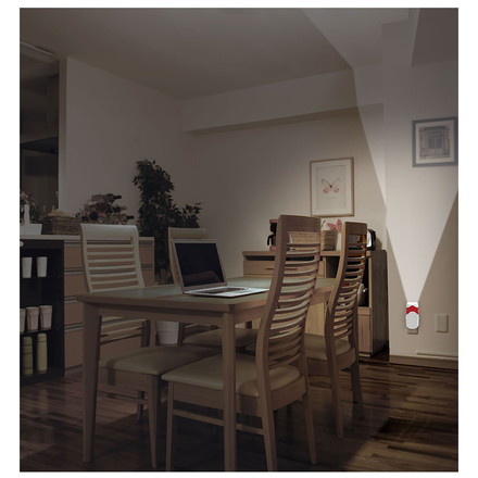 ムサシ LED ライト 防災 ライテックス RITEX AL-201 パッと点灯 センサー 非常灯 懐中電灯