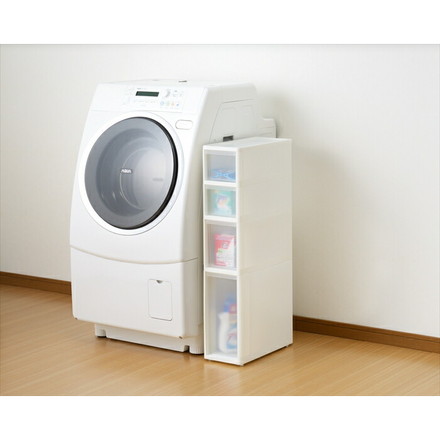 【日本製】 リセスリムストッカー Ｓ2Ｍ1Ｌ1段タイプ 2個組