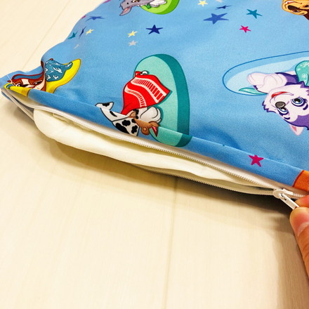 ジュニア敷布団カバー パウ・パトロール パウパト キャラクター 子供 こども ジュニア 子ども キッズ