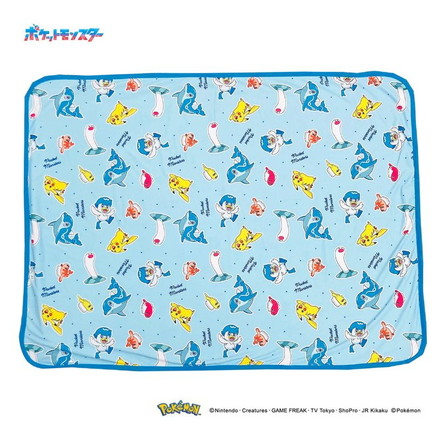 クールブランケット ポケモン 100×70cm リバーシブル パイル生地 接触冷感シリーズ pokemon かっこいい