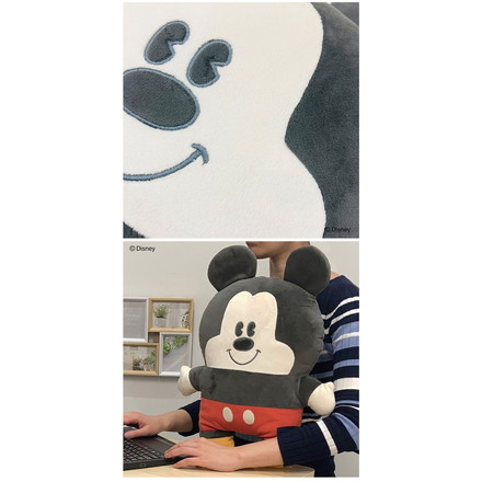 ディズニー 抱きしめやすいフラットな抱き枕 ふらぴろ ベイマックス プー グリーンメン ミッキー ぬいぐるみ 抱き枕