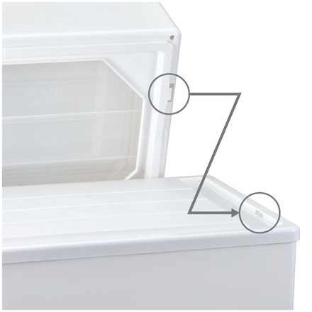 天馬 収納ケース Fits フィッツケース 47-33 WC(ホワイトクリア)