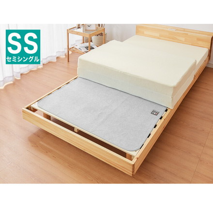 除湿シート 洗える セミシングル SS 70×180cm 備長炭付き