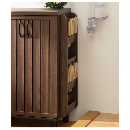 白井産業 ガルバートン スリッパラック 四段 4段 幅27cm 四段 靴置き 木目調 おしゃれ かわいい 収納 スリッパ置き オープンラック シューズラック スリッパスタンド 1梱包