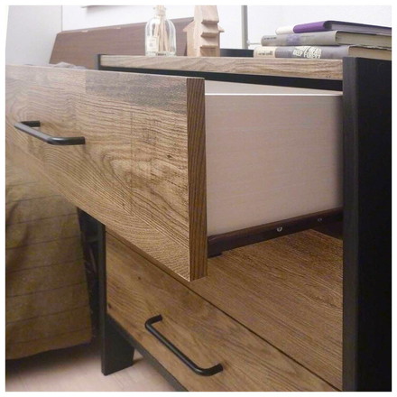 白井産業 日本製 チェスト ビエンテージ 日本製 収納 箪笥 たんす かっこいい 男前 三段 3段 ラック