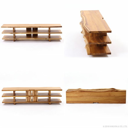 家具 インテリア TVボード テレビラック ローボード TVラック AVボード リビングボード CD DVD チーク