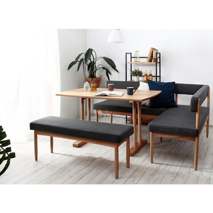 Siera【シエラ】ダイニングシリーズ ベンチ 台所 ダイニング 机 幅110cm 奥行き35cm ダイニングベンチ