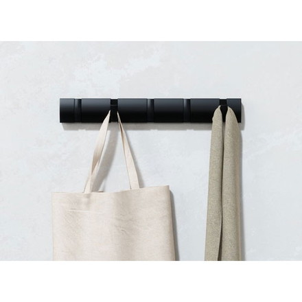 umbra アンブラ フック 5連 フリップフック ウォールハンガー 壁面収納 収納 コート バッグ ハンガー