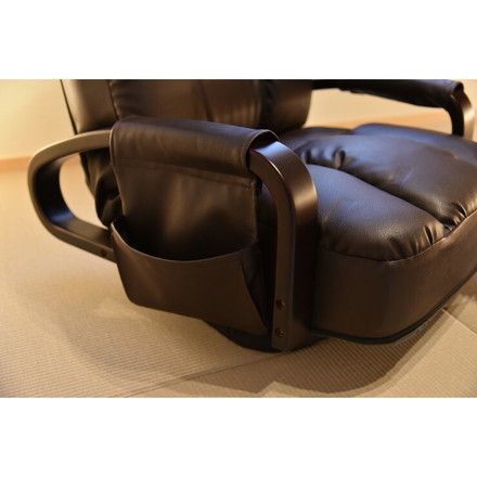 フロアチェア PVC 回転 リクライニング パーソナル リクライニング 椅子 リビング 北欧