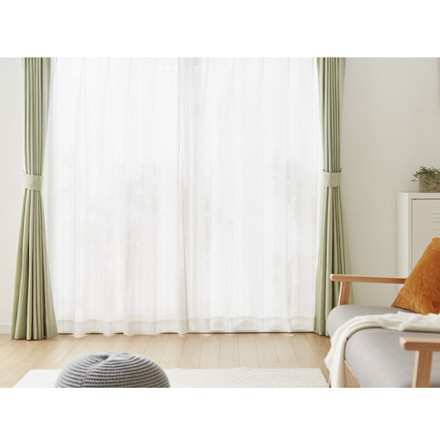 防カビ レースカーテン UVカット 国産 カビ対策 日本製 紫外線カット 防犯 ミラーレースカーテン 節電 エコ 断熱 幅100×丈176cm2枚組