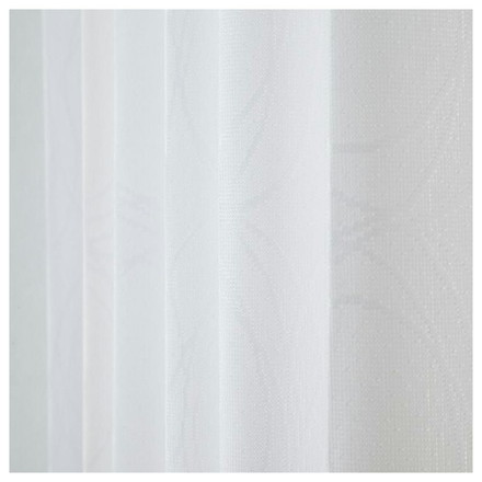 サークル柄 馴染みやすい レースカーテン シンプル モダン UVカット 遮熱 保温 省エネ 節電 レースカーテン 幅100cm×丈103cm2枚組