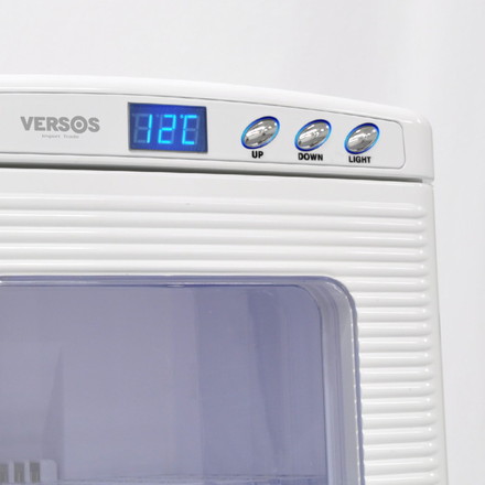 VERSOS ポータブル 冷温庫 冷蔵庫 25L 1ドア 大容量 アウトドア AC DC電源 ぺルチェ式 ベルソス VS-404BK ブラック