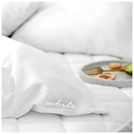 【2枚セット】掛け布団カバー セミダブル 170×210cm しっとりやわらか ホテル仕様 ピーチスキン 掛けカバー ホワイト2枚セット(15631-0010)