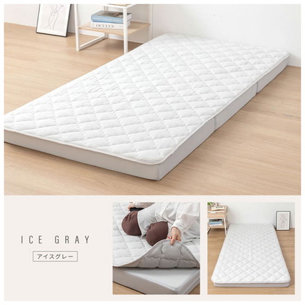 【絶対にズレない敷パッド単品】OKU-PITA レーヨンパイル敷きパッド シングル ズレない 春 夏 秋 置くだけ ミルクティーベージュ