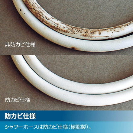 LIXIL リクシル サーモスタット付シャワーバス水栓 寒冷地用 水抜式 整流 熱くならない 昇温防止 ソフトサーモ 樹脂製 大粒 節水 省エネ RBF-911-REC