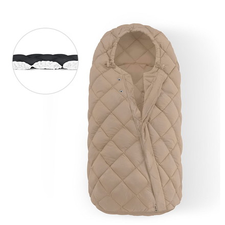 スノッガ2 サイベックス cybex ストローラー ベビーカー アクセサリー 断熱性 保温性 超軽量 コンパクト スノッガ ムーンブラック