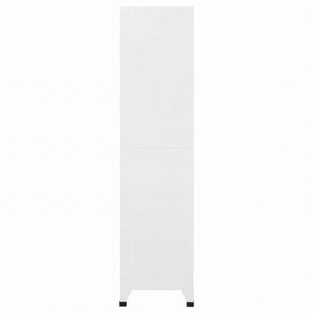 vidaXL ロッカーキャビネット 収納スペース9点 スチール 90x45x180cm グレー家具 キャビネット&収納