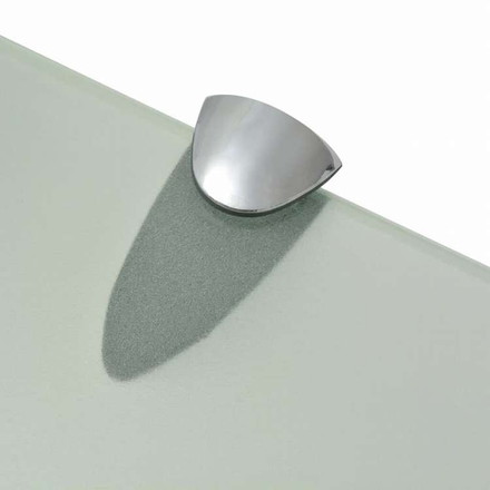 vidaXL フローティングシェルフ ガラス製 50x10cm 8mm家具 棚 壁面収納棚・壁面ラック