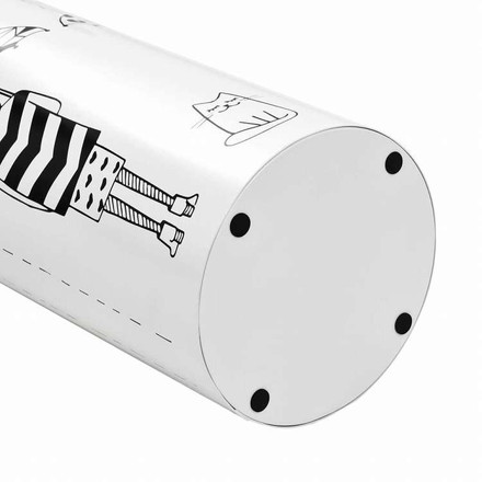 vidaXL 傘立て 女性デザイン スチール製 ホワイトホーム&ガーデン 家事用品 収納&オーガナイザー